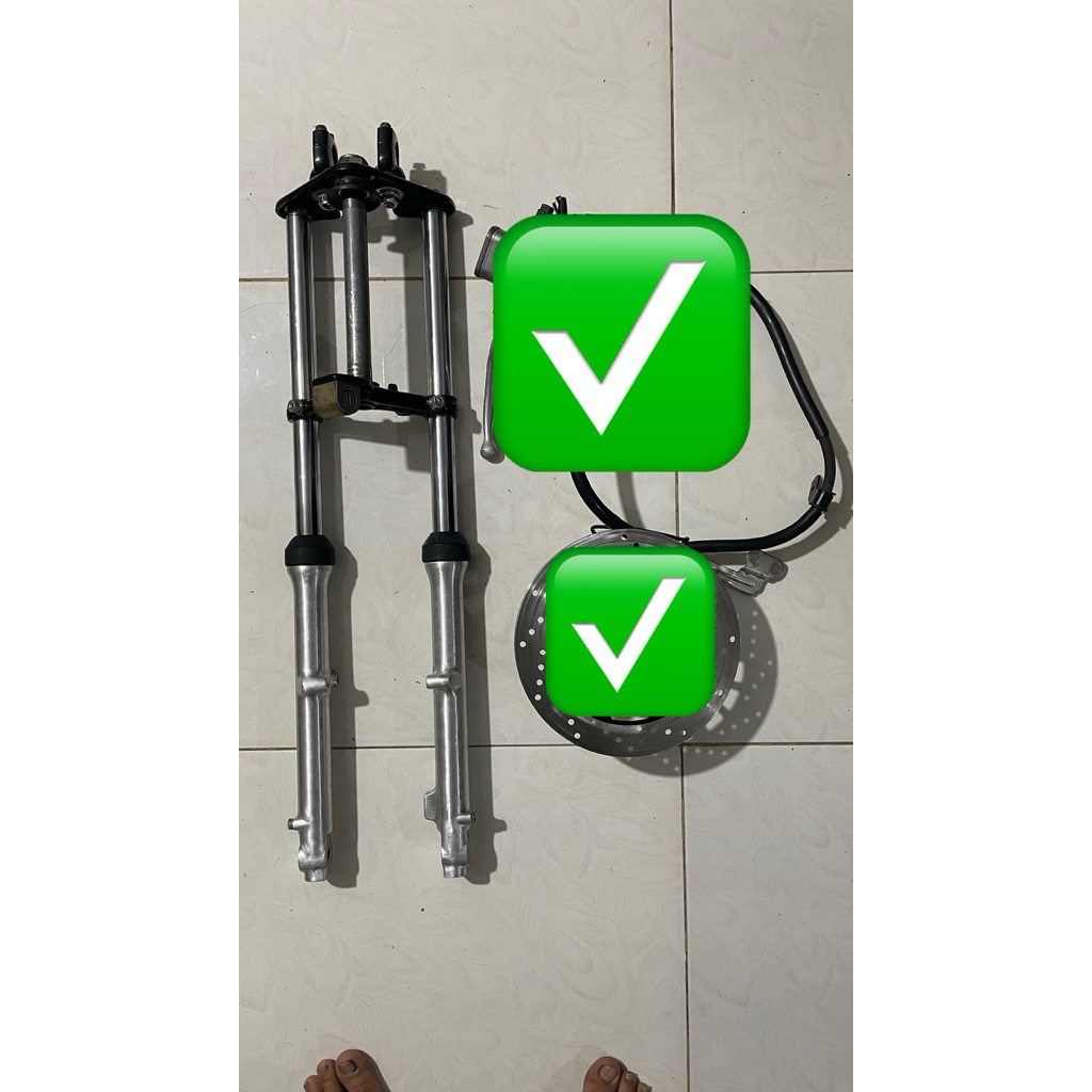 SHOCK DEPAN AS SHOCK HONDA WIN ORIGINAL LEPASAN