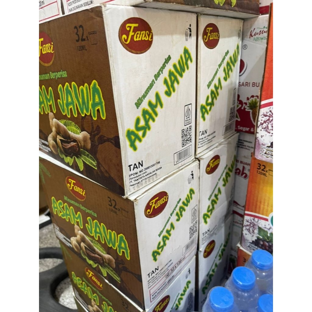 Fansi Minuman Rasa Asam Jawa 32cupx120ml