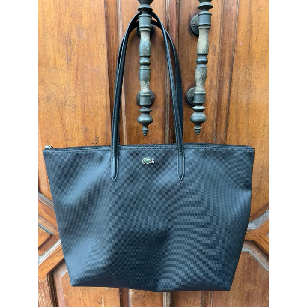 Preloved Lacoste Tote Bag
