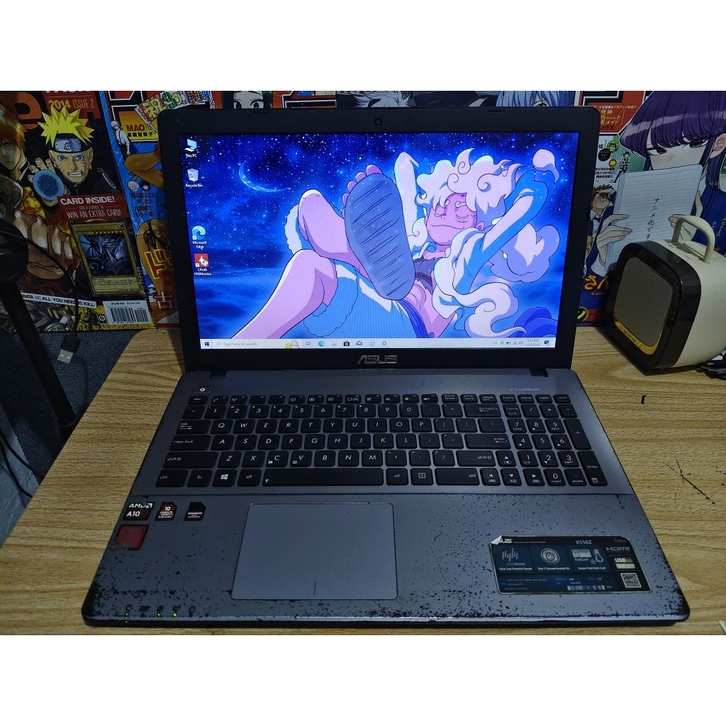 Laptop low end gaming Asus x550z fx7400p ram 6gb SSD 128 dual VGA Radeon R5 m230