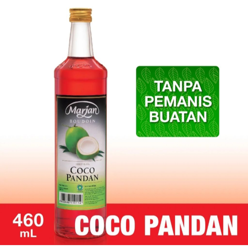 [BACA DESKRIPSI] SIRUP MARJAN BOUDOIN SQUASH / MARJAN SYRUP BOUDOIN COCOPANDAN MELON 460ML/ ABC SQUA