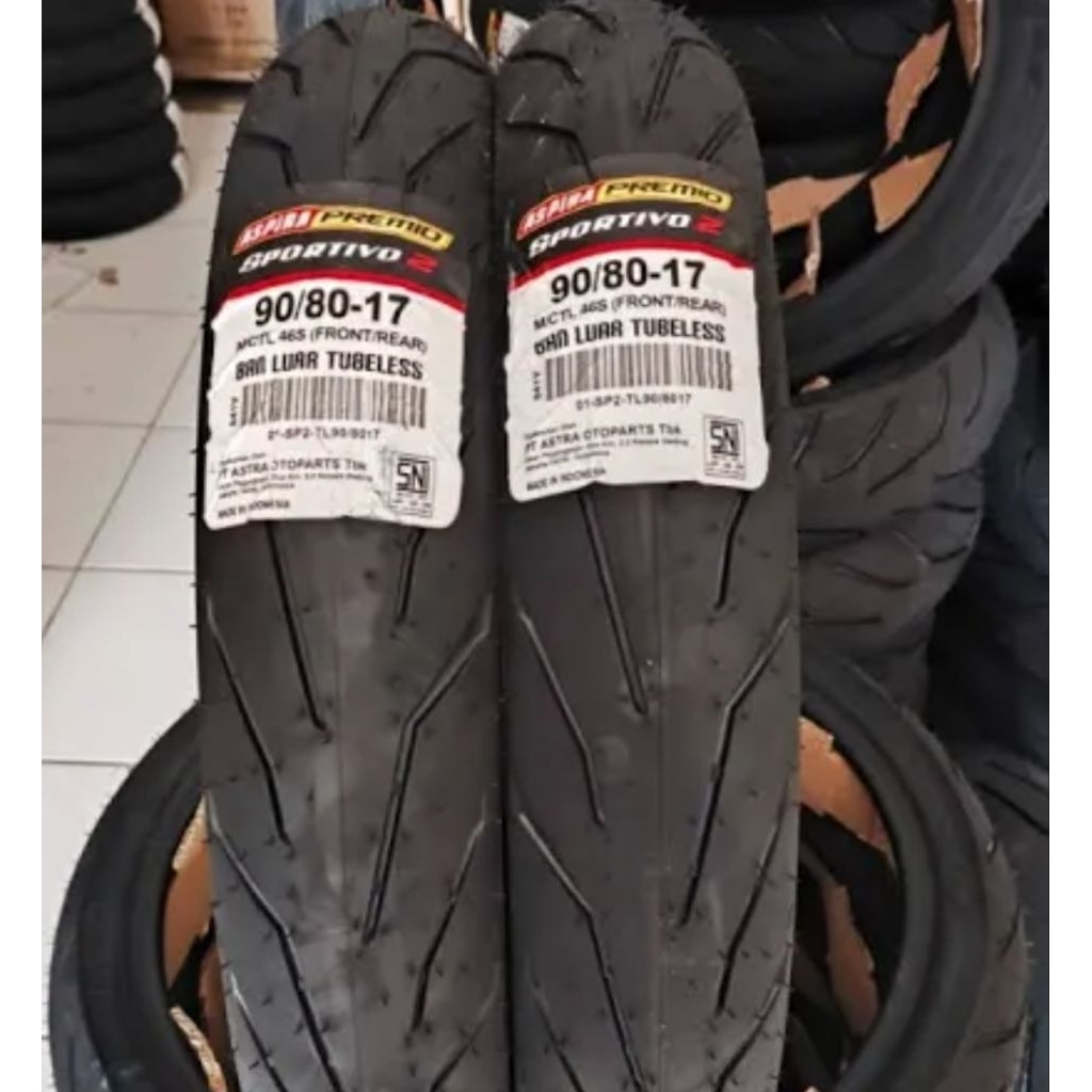 ban luar aspira premio Sportivo2 Sportivo 2 90/80-17 ring 17