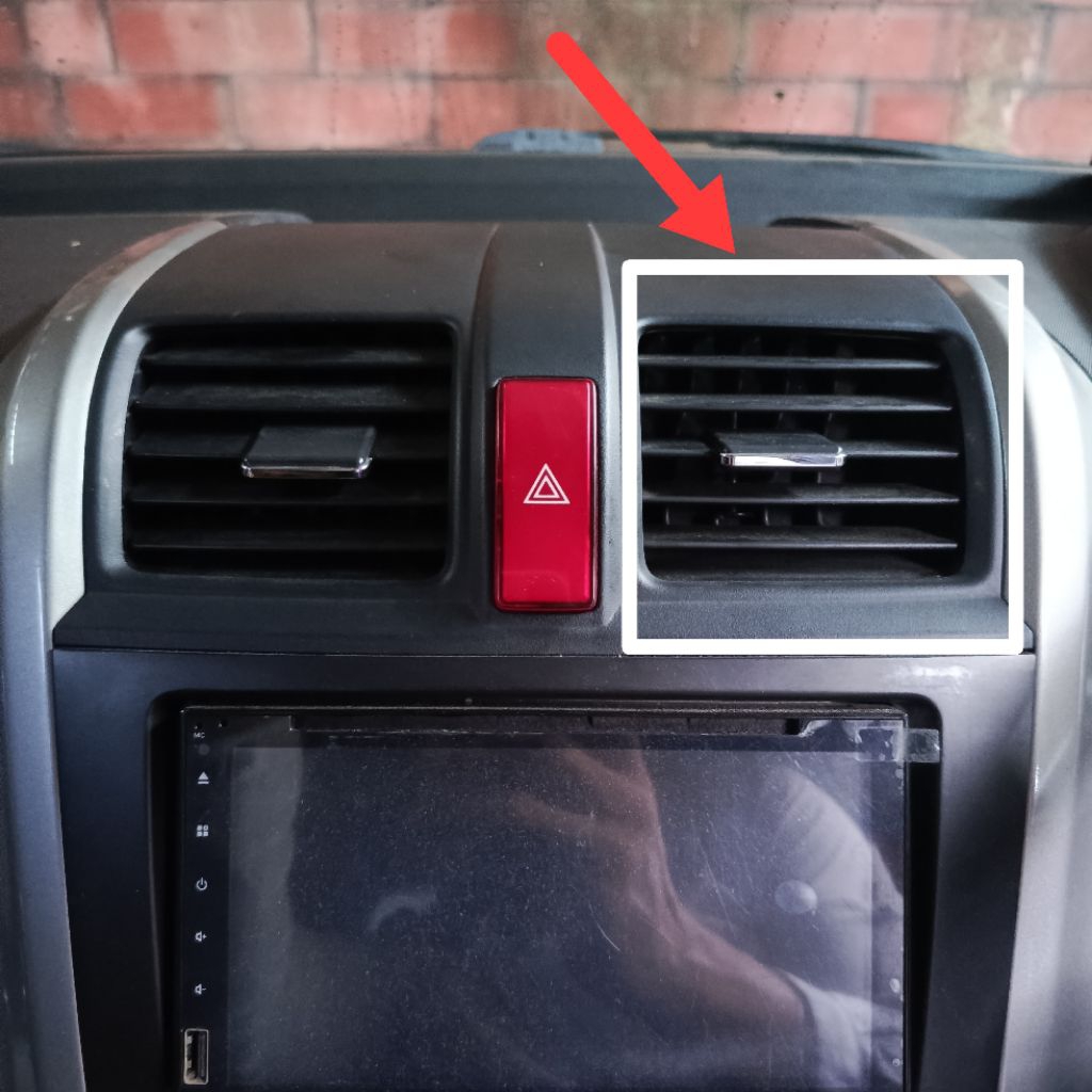 Kisi kisi AC Tengah bagian kanan CRV gen3 2007-2012