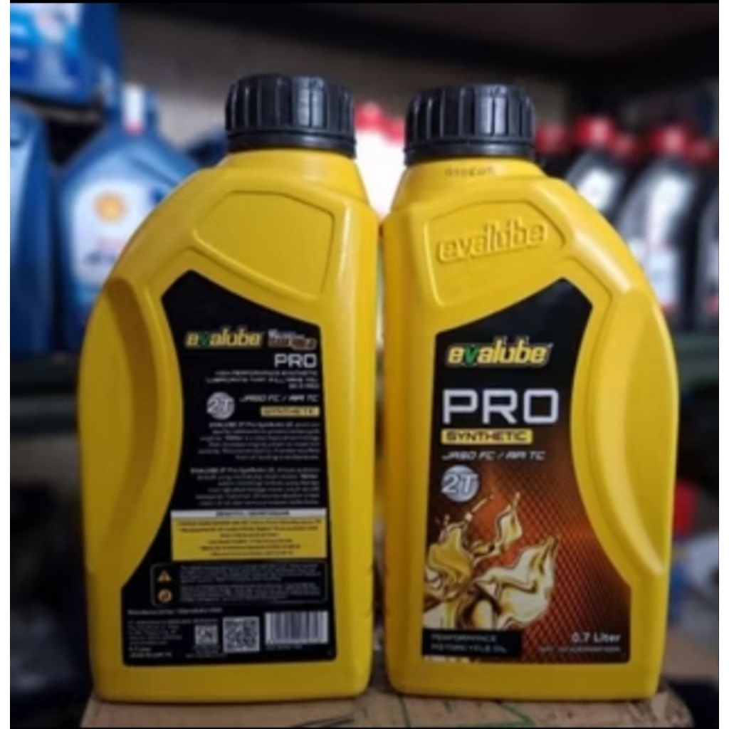 Oli Samping 2 Tak Evalube Pro Synthetic 700ml - Original