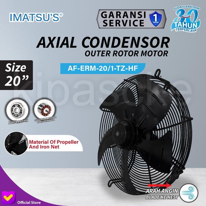 Axial Fan 20 Inch Fan Condensor Kipas Chiller Condenser 20" 220V / 380V Cooling Fan - 3Ph 380V