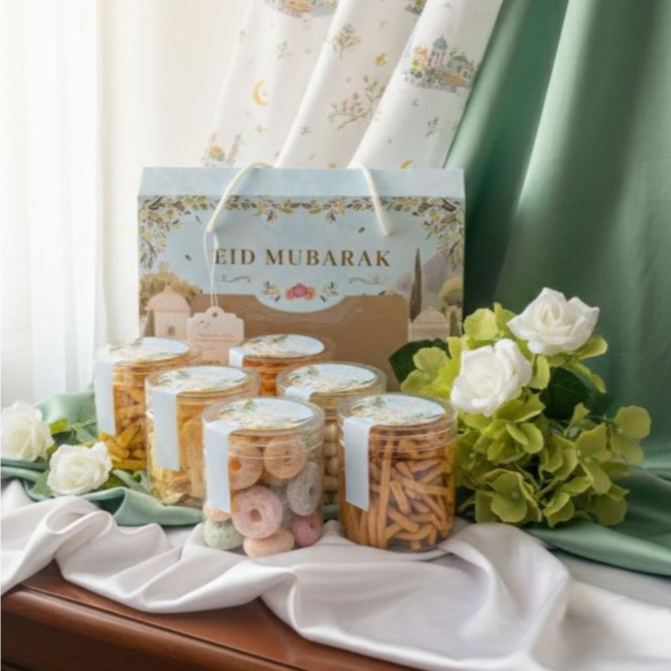 Hampers Parcel Lebaran Snack Makanan Ringan Idul Fitri