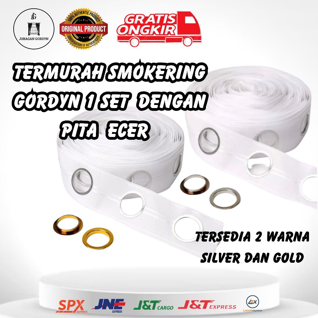 [JURAGANGORDYN99] SMOKERING GORDEN ECERAN | SMOKERING  | PITA | RING | AKSESORIS GORDEN |GOLD | SILV