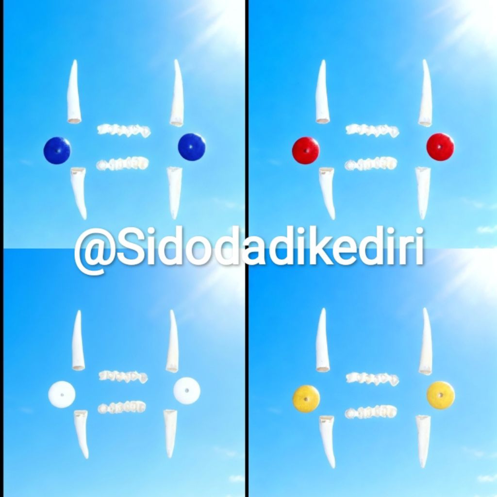 BISA COD Mata ResinPaket Lengkap Gigi Macan Taring, Siung Harimau, Mata Harimau Mata Ogoh-ogoh Gedro