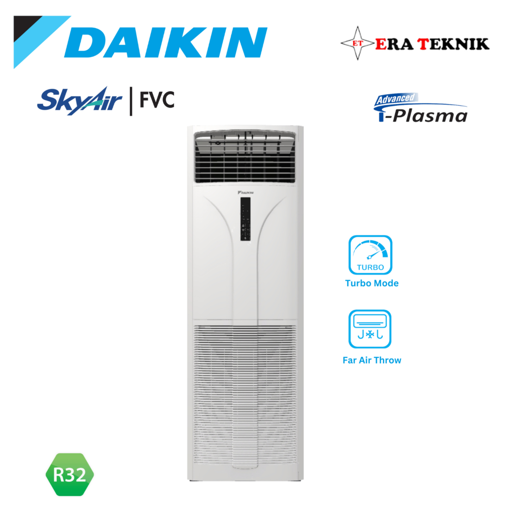 AC Floor Standing Daikin 6PK Malaysia Non Inverter R32 FVC140AV14