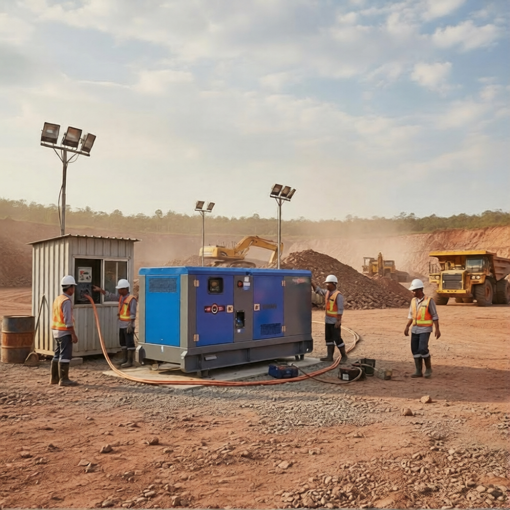 Genset 200 KVA Silent Tsuzumi Japan Technology / Genset Silent Heavy Duty (DP)