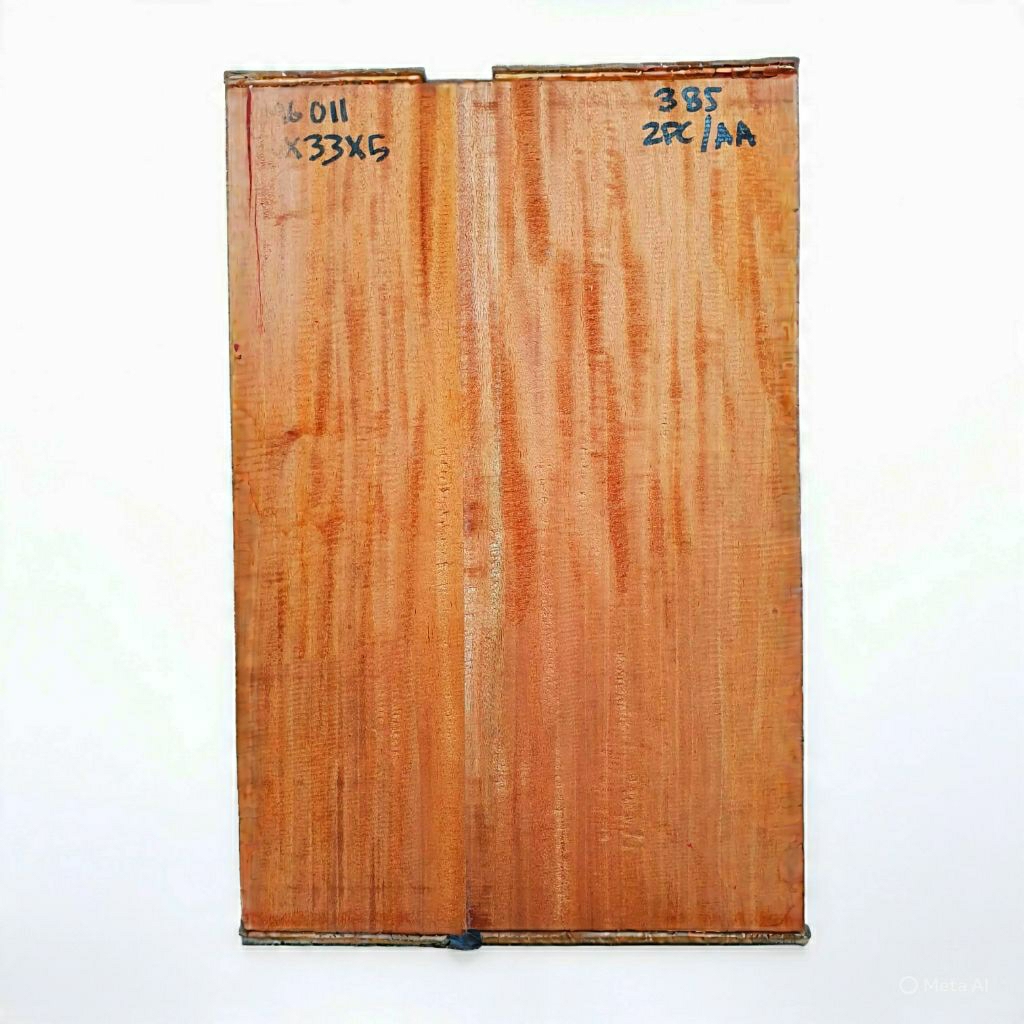 Bahan Body Gitar Bass Kayu Mahogany Blank Guitar Mahoni Mahogany Solid MG