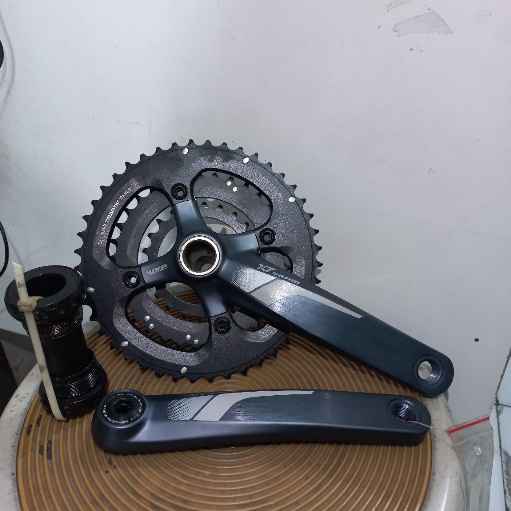 CRANKSET SRAM X7 44T BCD 104
