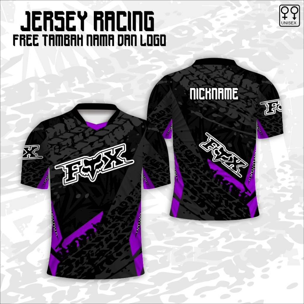 Jersey rancing balap kaos baju motor trail free custom