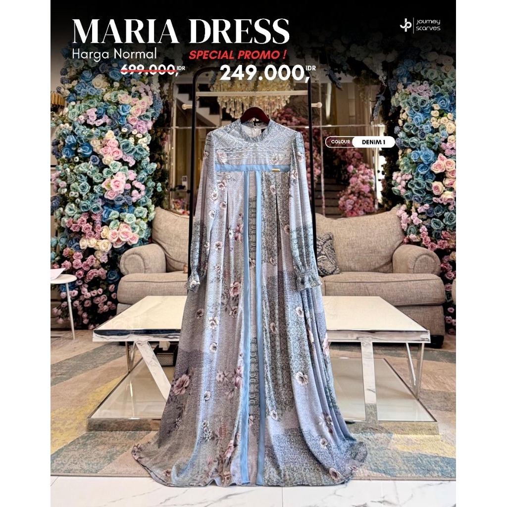 Dress journey maria terbaru dress maria