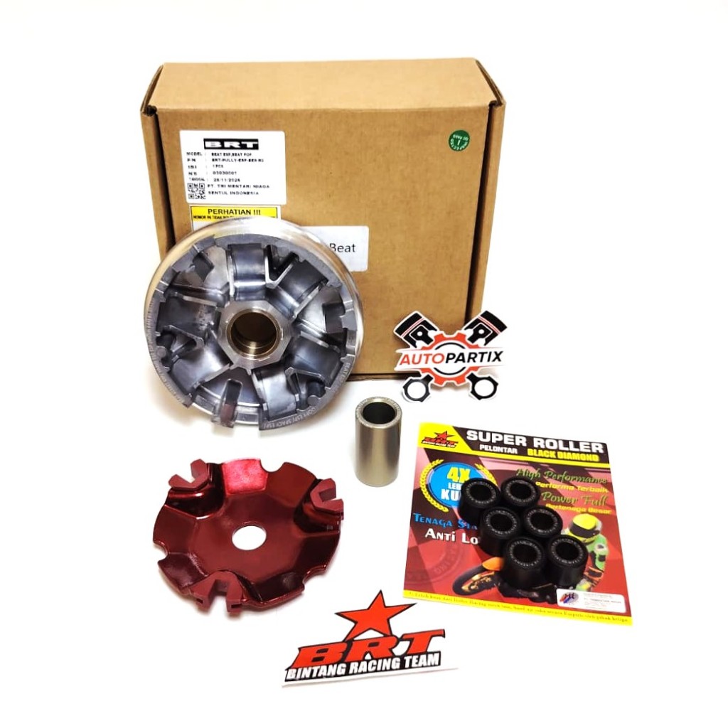 RUMAH PULY PULLY + PIN PEN + ROLLER BRT BEAT FI ESP SCOOPY FI ESP VARIO 110 FI ESP BEAT POP BEAT STR