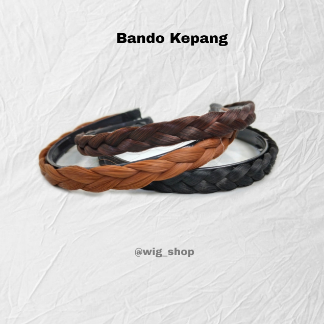 Bando Kepang/bando kepang Rambut Palsu Sintetik/bando rambut sintetis