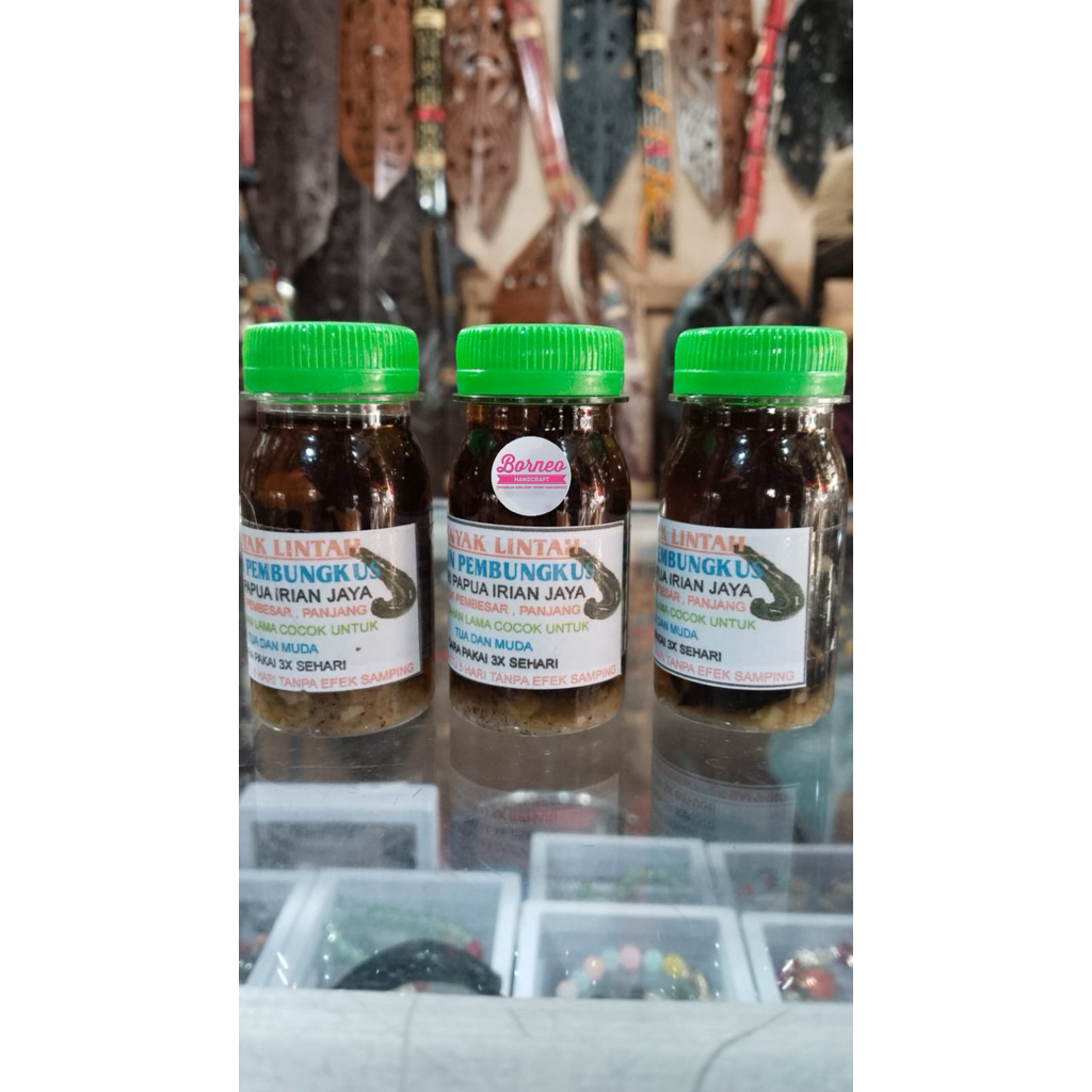 Minyak lintah daun pembungkus