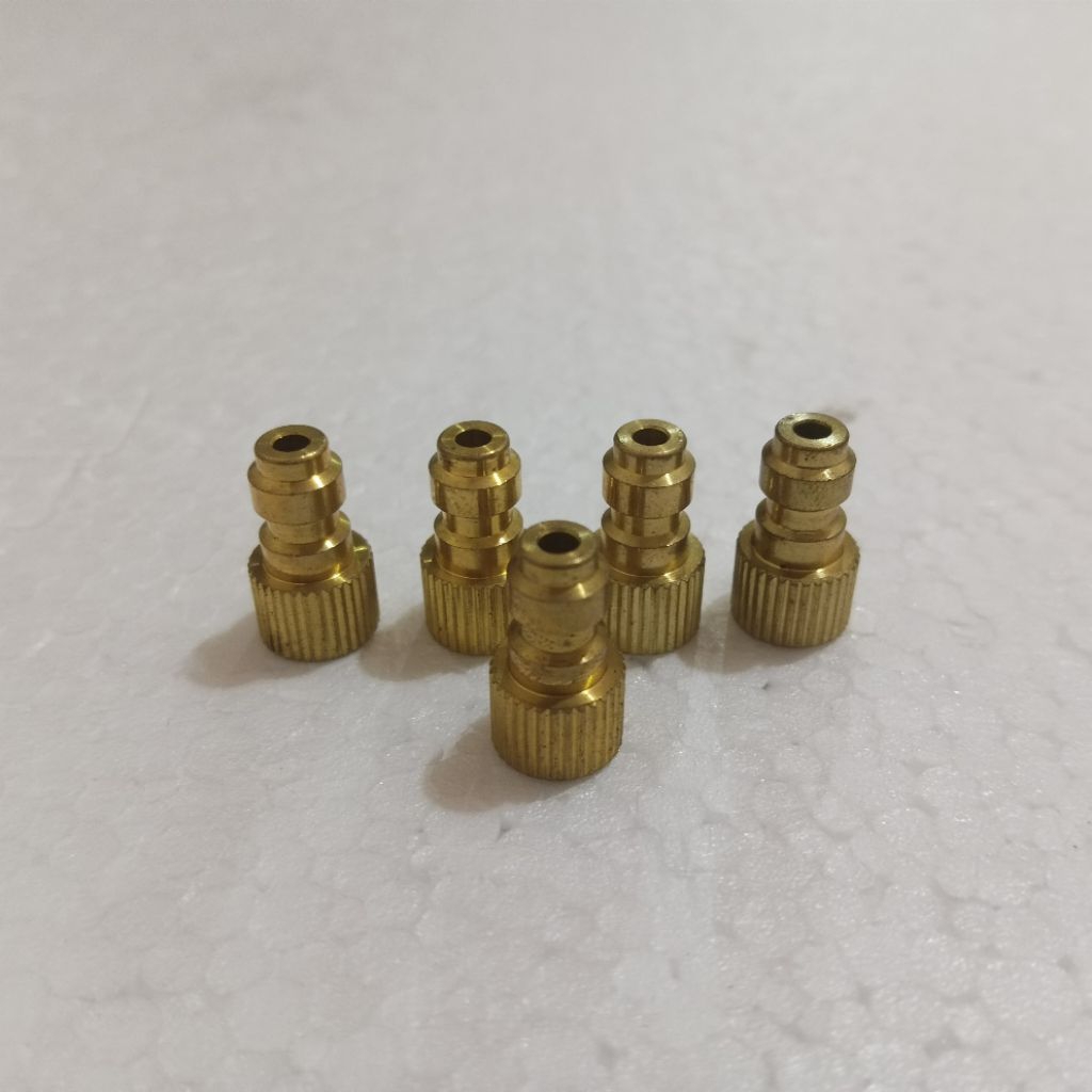 Kupler Jantan Adapter Pompa PCP ke Ban motor atau Mobil, Adapter Pompa PCP Ke Pengisian Motor Atau M