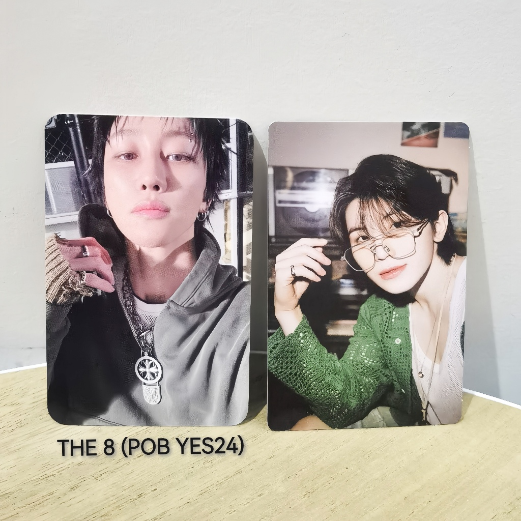 [ WOOZI HEAVEN + POB THE8 YES24] - official photocard woozi seventeen woozi heaven woozi mini card h