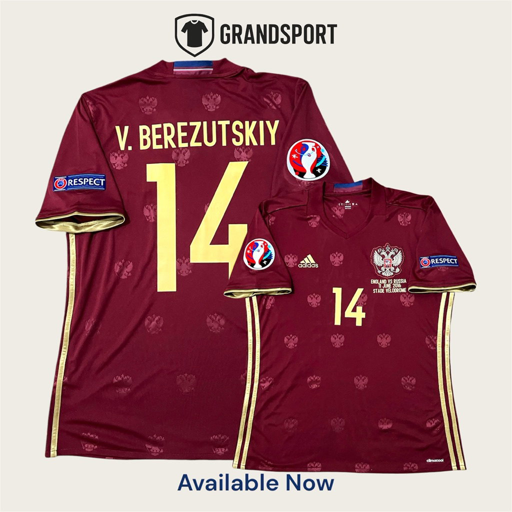 Original Jersey Russia 2016 Home