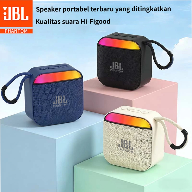 JBL Bluetooth Speaker, unit driver dinamis 40W, bass yang ditingkatkan, speaker desktop portabel ste