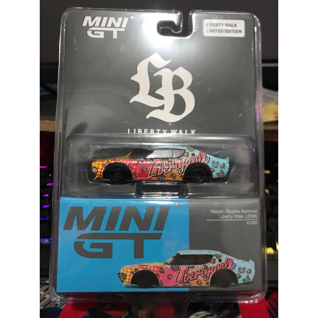 Mini Gt Liberty Walk Nissan Skyline Kenmeri LBWK KUMA LB Blister Limited Edition