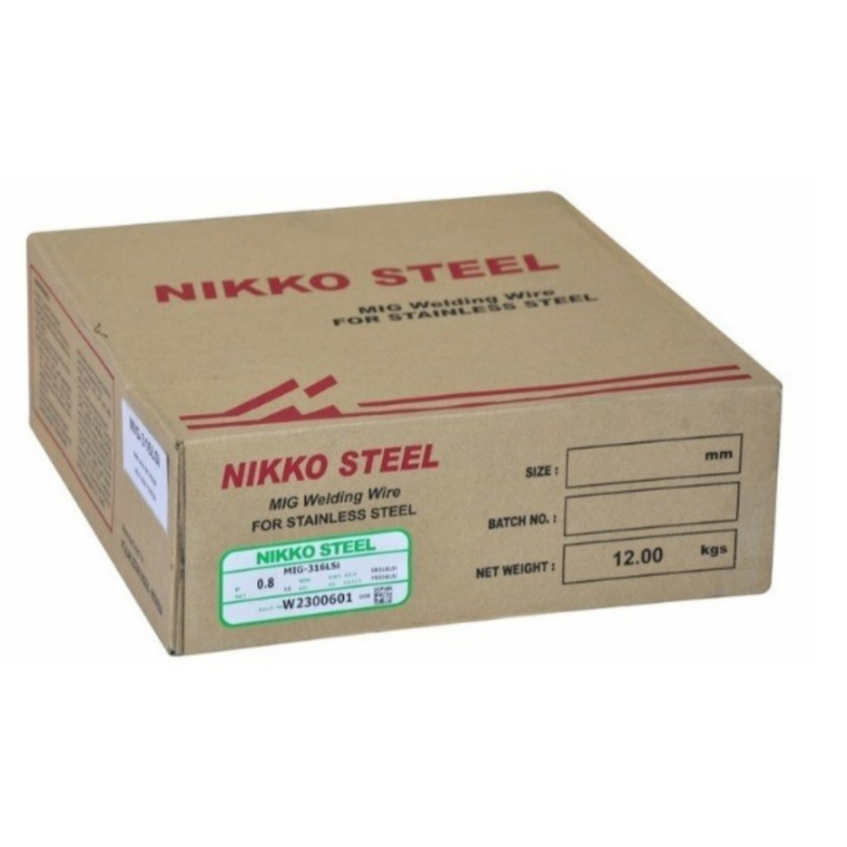 Kawat Las Stainless Mig 316 LSi Nikko Steel