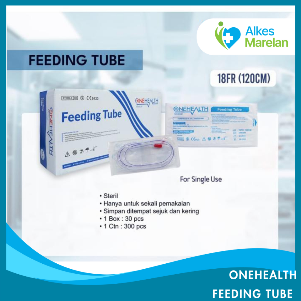 ONEHEALTH - Feeding Tube / Stomacth Tube PVC FR 5 / FR 8 / FR 10 / FR 14