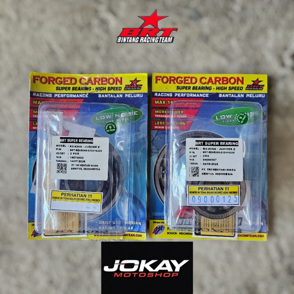 BEARING KRUK AS KIRI 6304 KANAN 6205 BRT RX KING/JUPITER Z