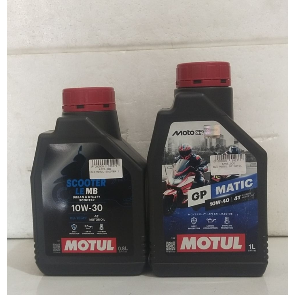 OLI MESIN MOTUL MATIC SCOOTER