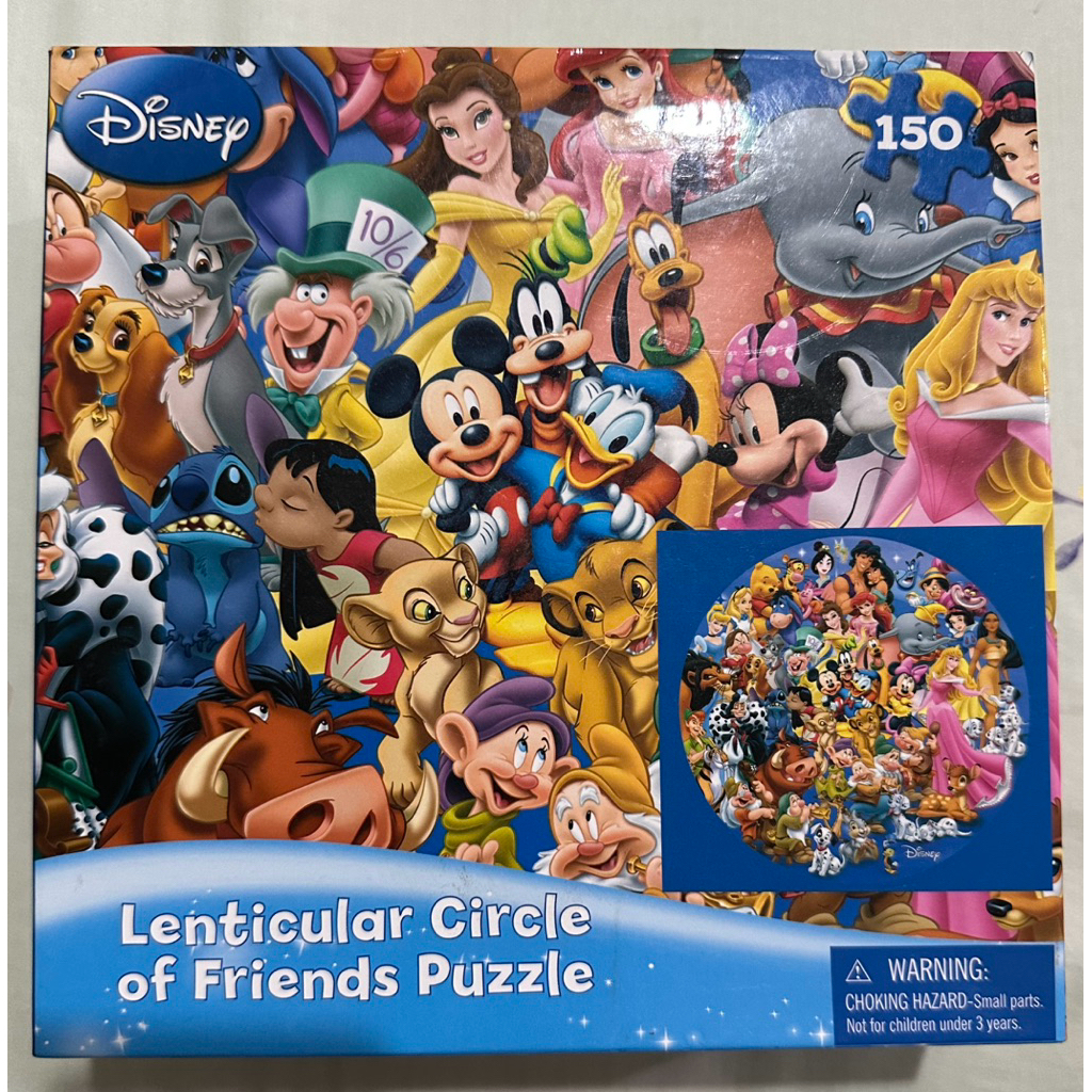Puzzle Lenticular 3D Disney
