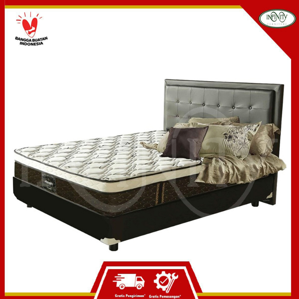 Elite Serenity Spring Bed Set Kasur Eternity