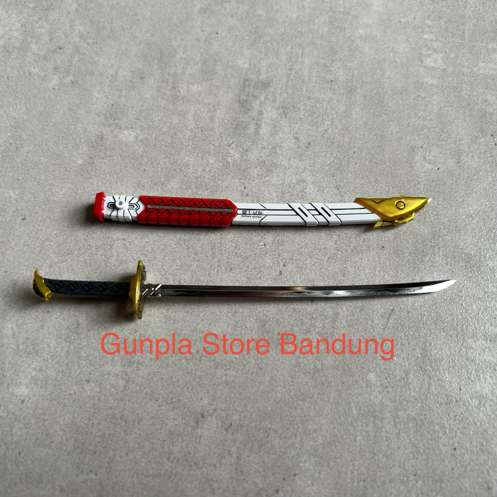 Original Made In Japan RG 1/144 Astray Red Frame Sword Katana (rakit)