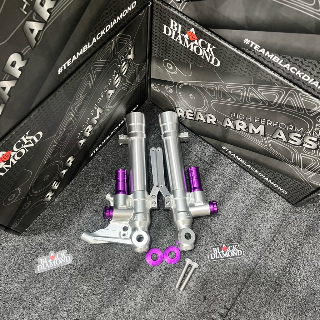 Bottom Tabung Shock Depan Black Diamond For Yamaha XMAX OLD XMAX NEW Pitch 100mm Original Product Be
