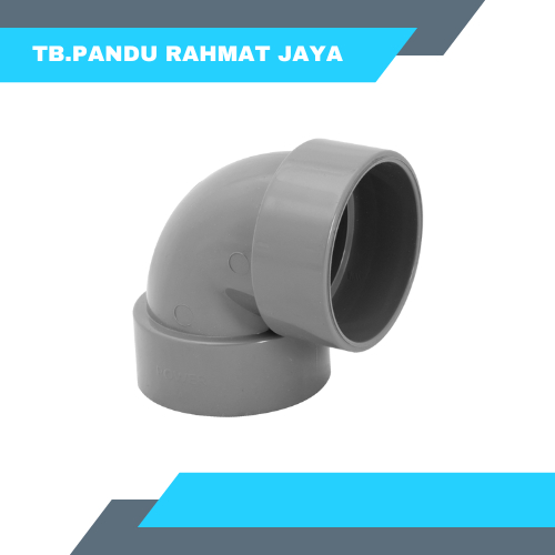 Elbow 11/2" Power Keni 11/2 Inch D Sambungan Fitting Pipa PVC