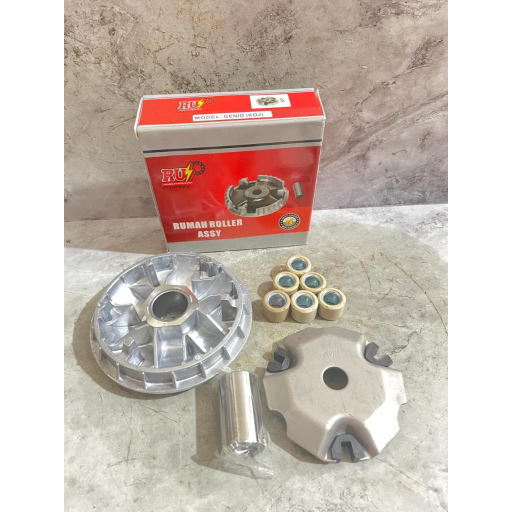 (RU) RUMAH ROLLER ASSY GENIO BEAT NEW LED 2020 SCOOPY FI ESP LED 2021 KOJ