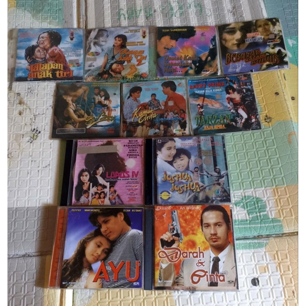 Varian Vcd Film Indonesia Lawas Langka Original