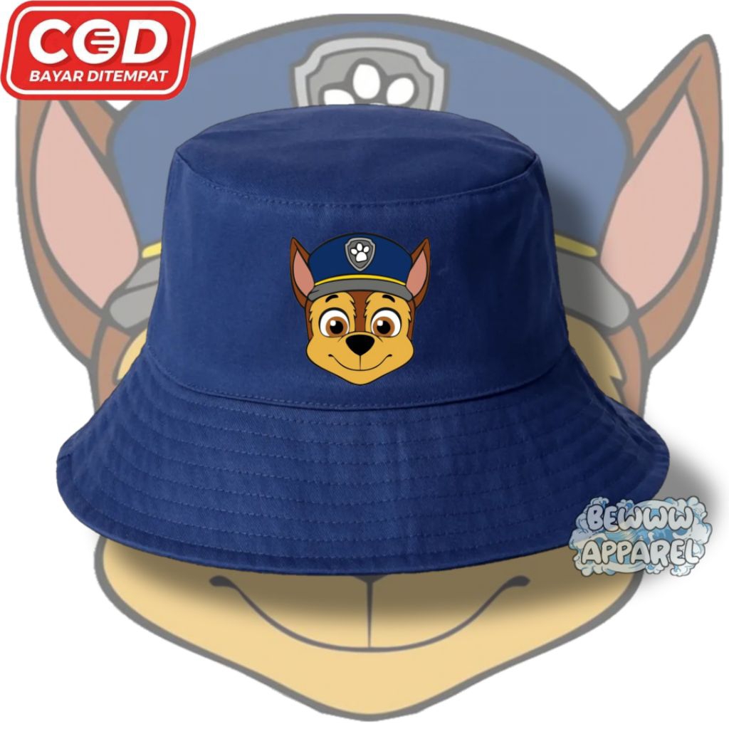 Topi Bucket Anak Paw Patrol / Topi Anak Paw Patrol