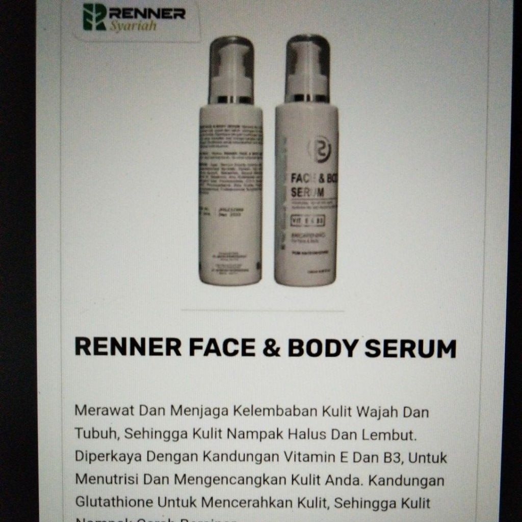RENNER FACE & BODY SERUM