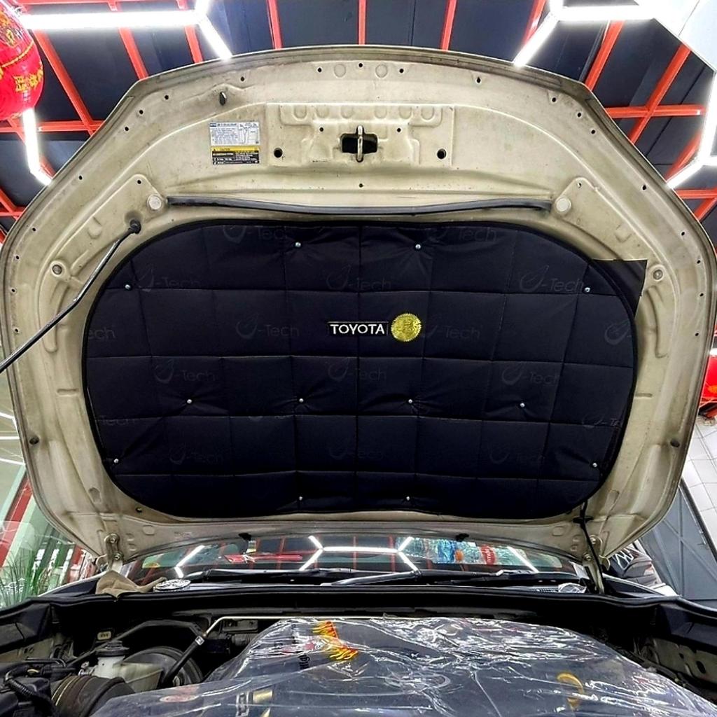 TOYOTA FORTUNER VRZ SRZ 2016-2026+ Peredam Panas Kap Mesin Mobil Aksesoris VTECH Ori PLUS Lebih teba