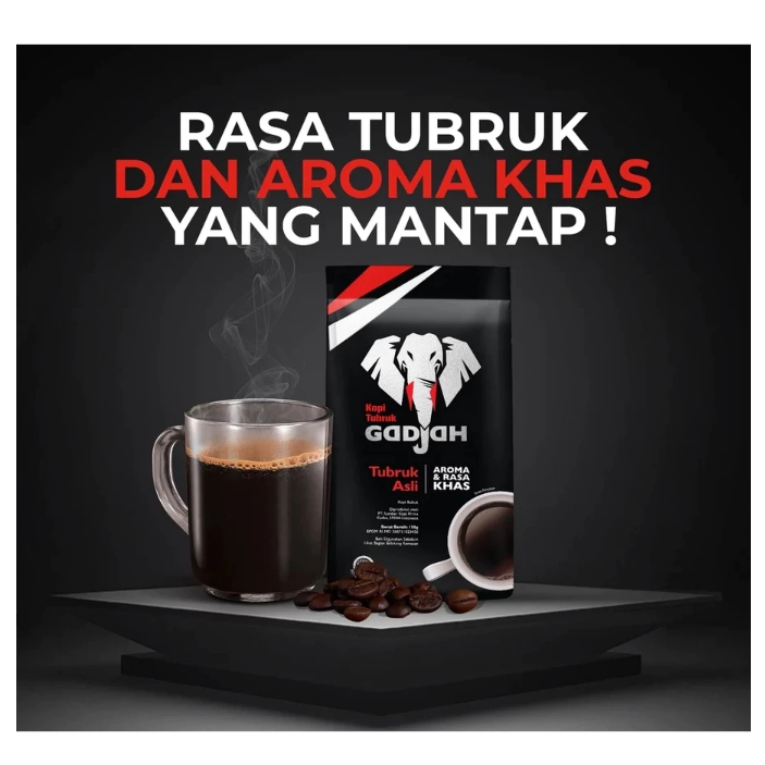 KOPI GAJAH TUBRUK / KOPI GAJAH POUCH 138G
