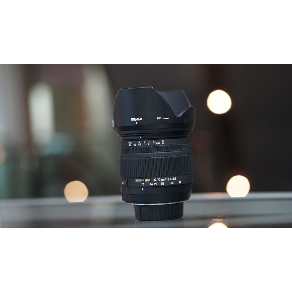 Lensa Sigma 17-70mm F2.8-4.5 OS Nikon Lensa wide