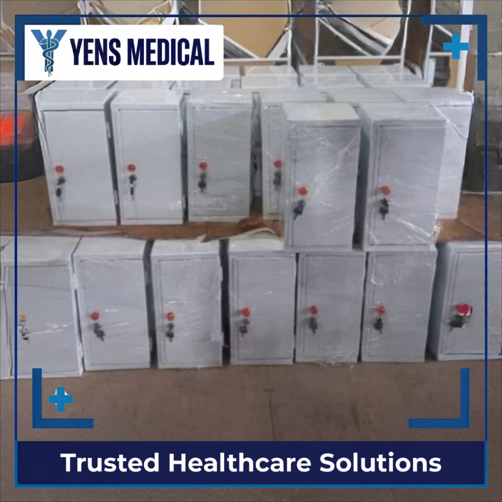 Lemari Narkotika 2 Pintu Besi Anti Karat Penyimpanan Obat Psikotropika Rumah Sakit Klinik Apotek