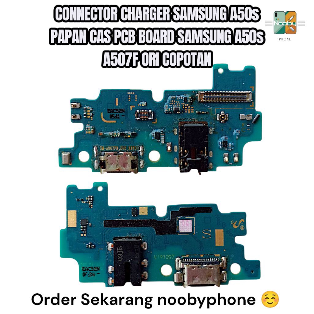 CONNECTOR CHARGER SAMSUNG A50s ORI PAPAN CAS PCB BOARD SAMSUNG A50s A507F ORI COPOTAN