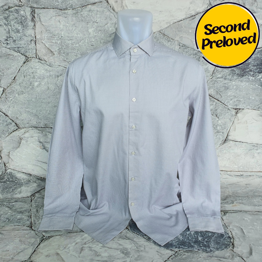 Baju Kemeja Panjang G2000 MEN - Size XXL / LD 58 cm - Original - Used