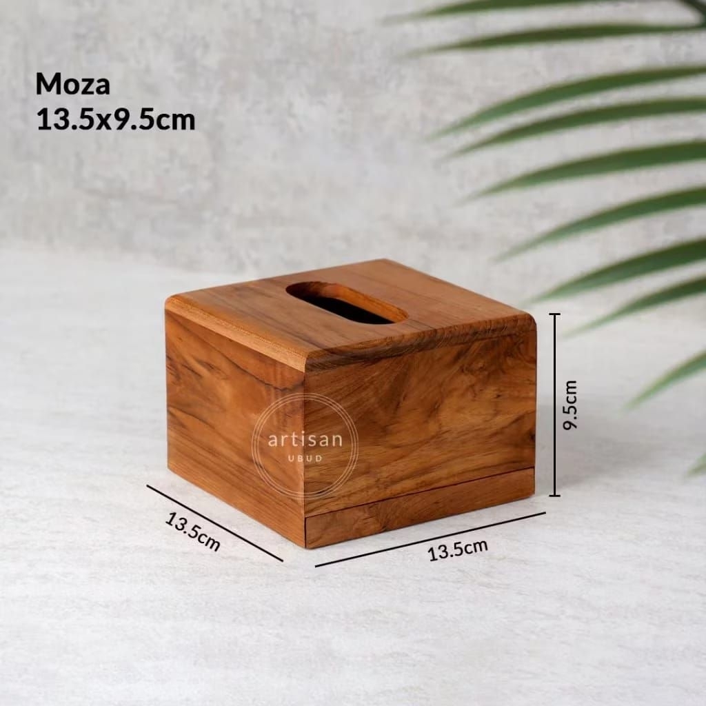KOTAK TISSU KAYU JATI KECIL/KOTAK TISSU AWET/BOX TISSU KAYU/BOX TISSU ESTETIK