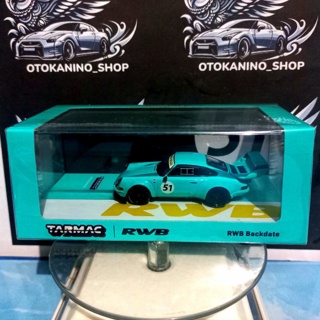 Tarmac Porsche RWB Backdate Blue