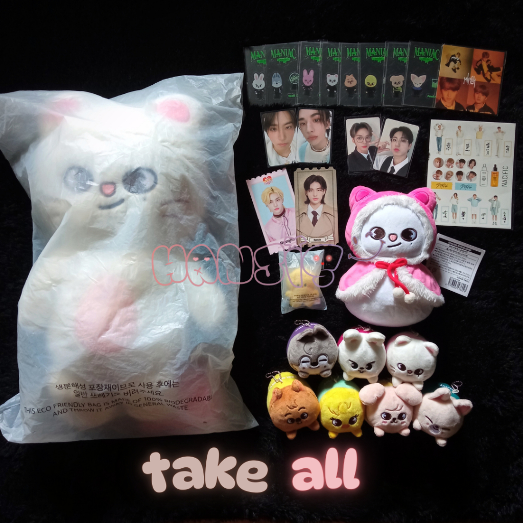 SKZOO PLUSH TEDDY BEAR JINIRET SET