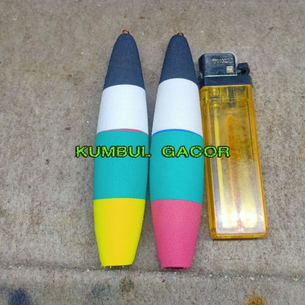 Pelampung pancing / kumbul pancing panjang 10cm