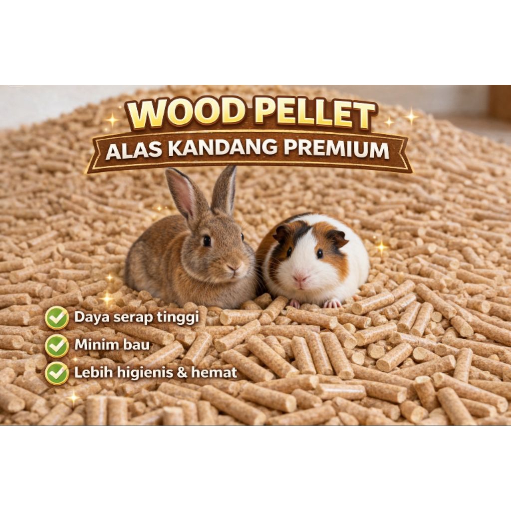WOOD PELLET ALAS KANDANG 1 KG